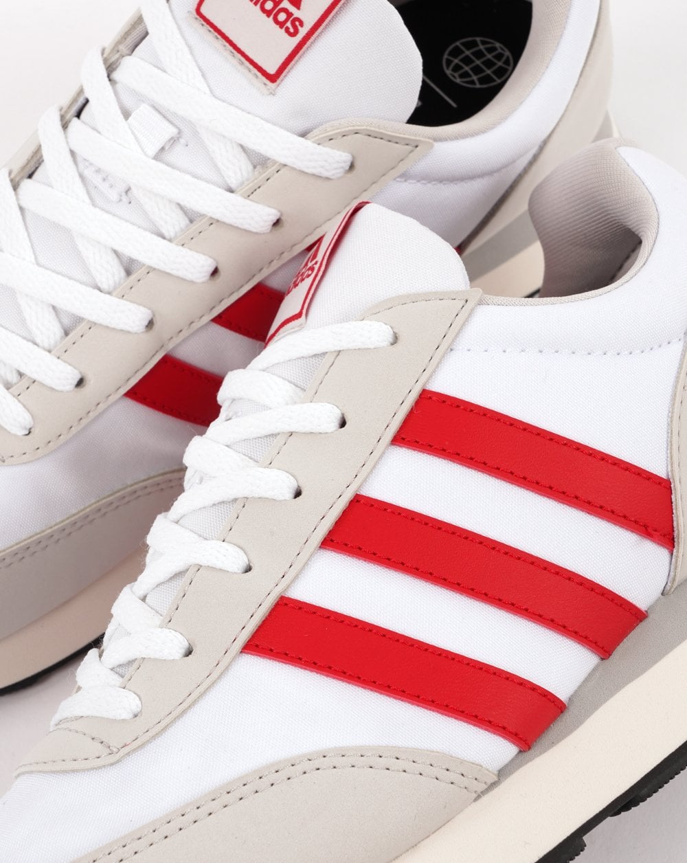 Adidas Run 60s Trainers White Red