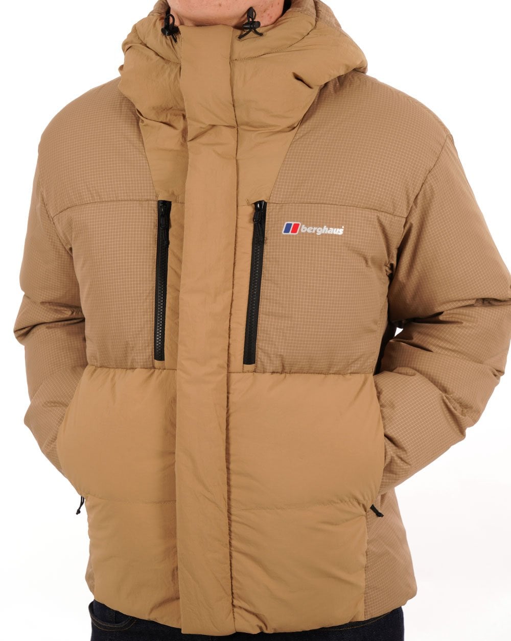 Berghaus Sabber Down Hooded Jacket Sand