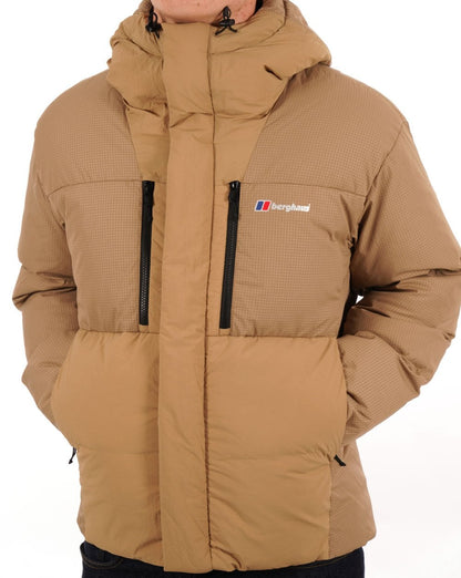 Berghaus Sabber Down Hooded Jacket Sand