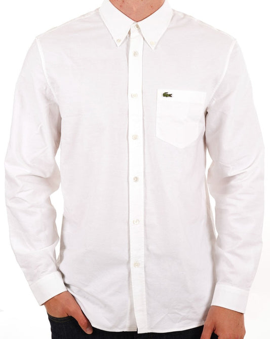 Lacoste Long Sleeve Shirt White