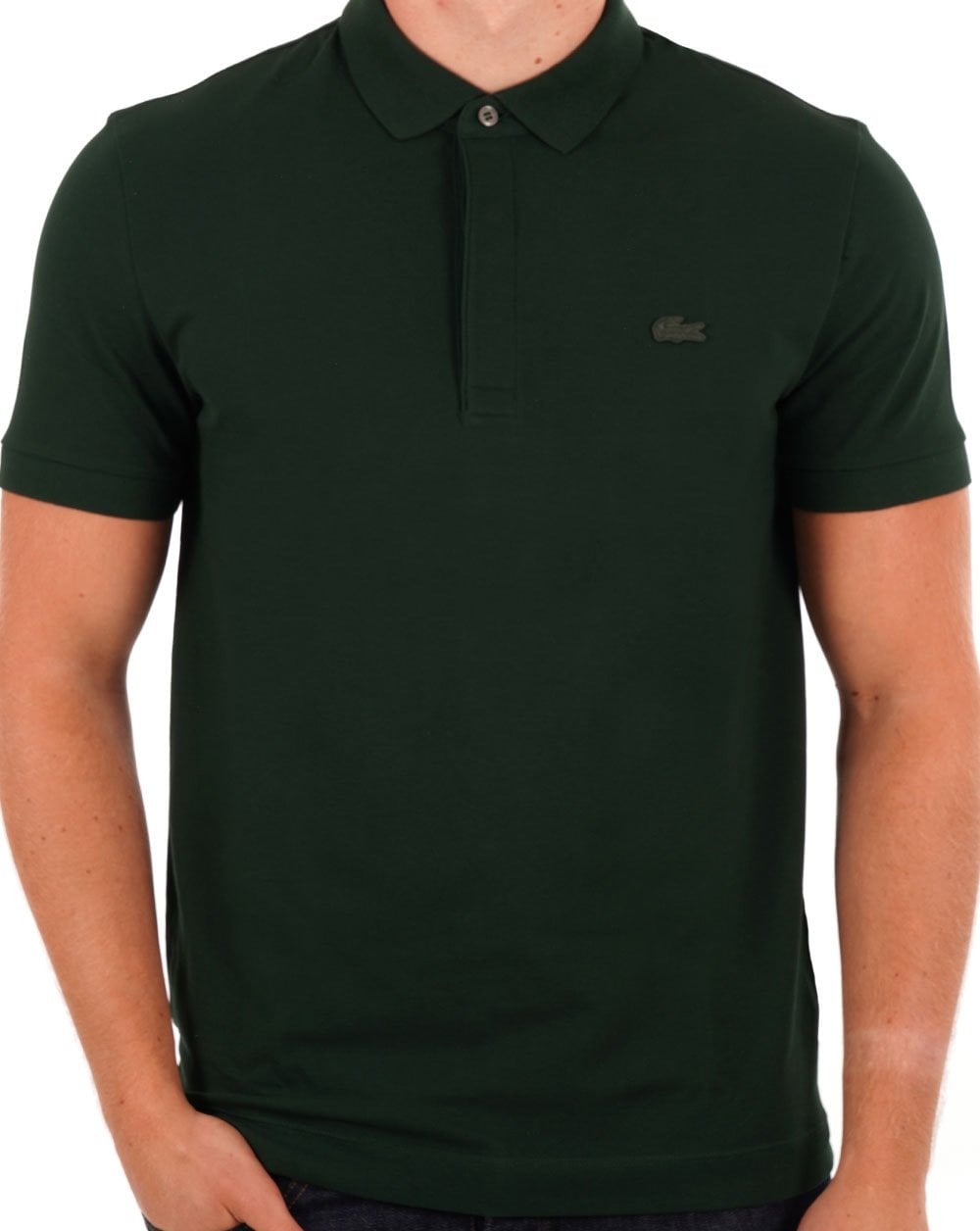 Lacoste Tonal Paris Polo Shirt Dark Green