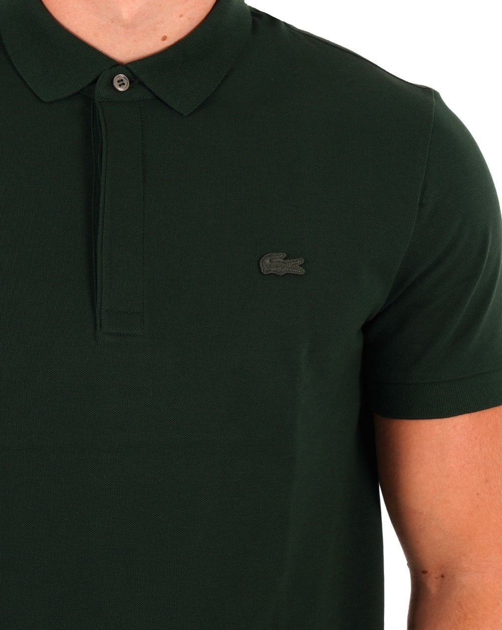 Lacoste Tonal Paris Polo Shirt Dark Green