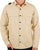 Ma.strum Pd Patch Pocket Parade Overshirt Sand