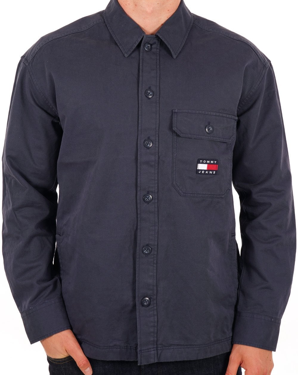 Tommy Jeans Essential Overshirt Navy