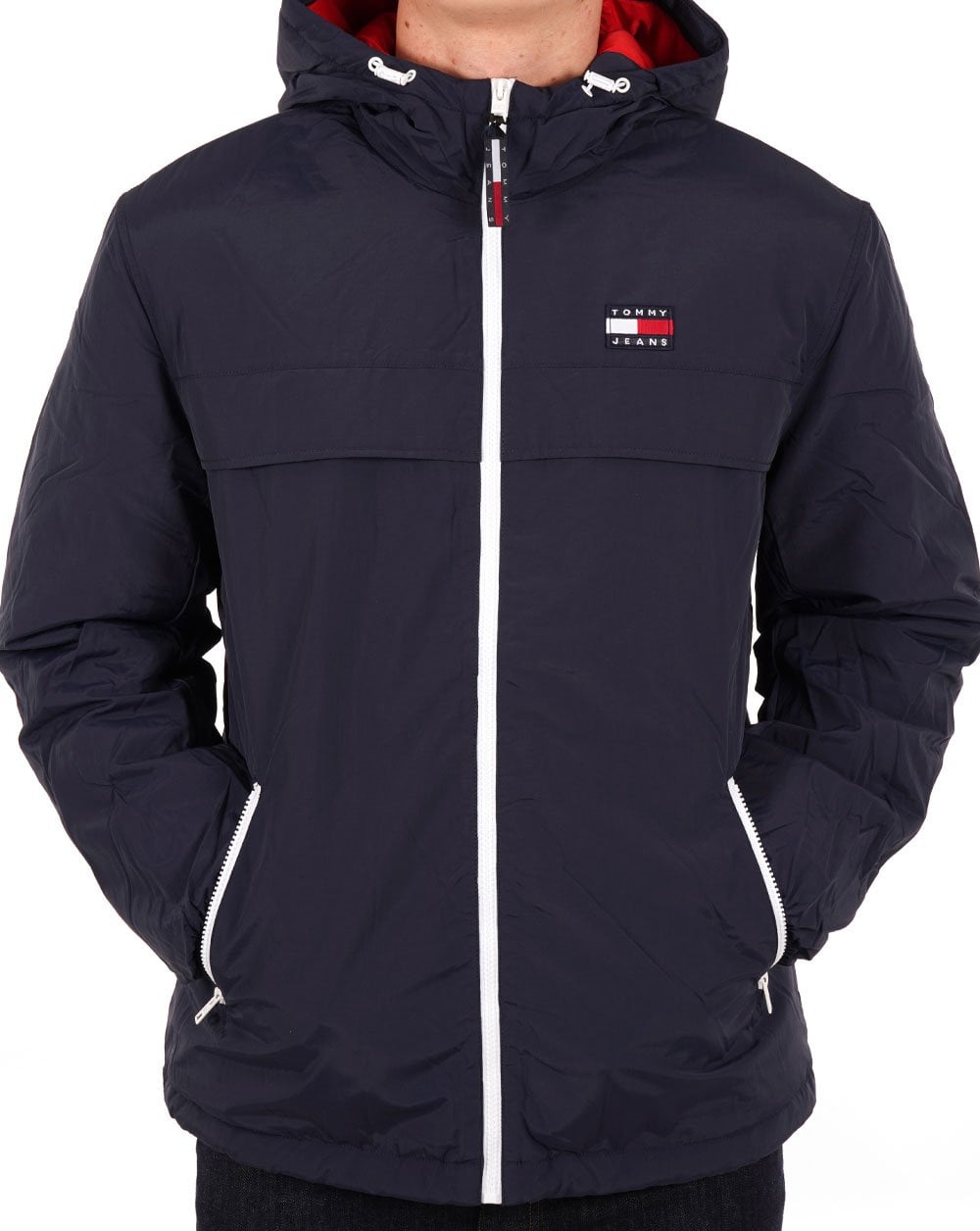 Tommy Jeans Chicago Padded Windbreaker Navy