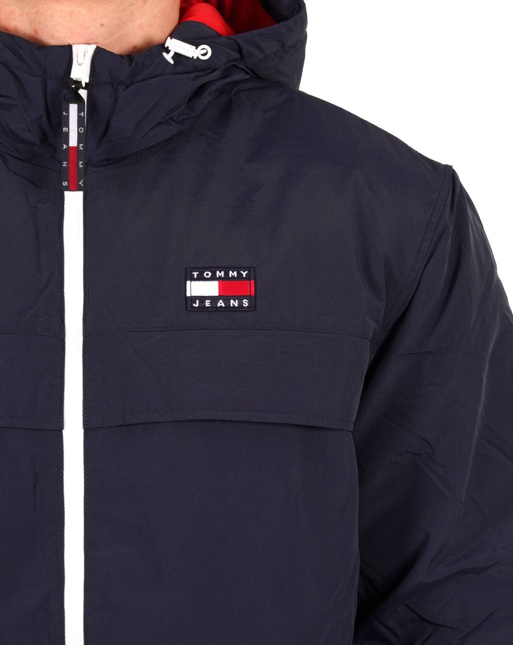 Tommy Jeans Chicago Padded Windbreaker Navy