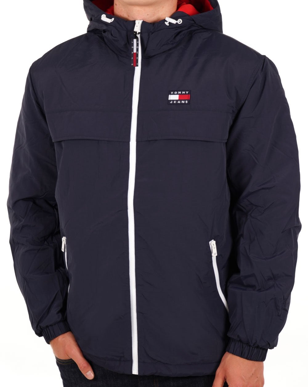 Tommy Jeans Chicago Padded Windbreaker Navy