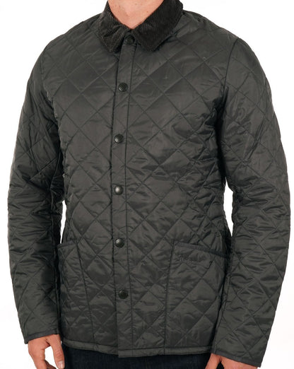 Barbour Heritage Classic Quilted Jacket Charcoal