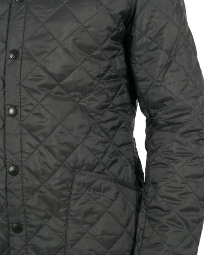 Barbour Heritage Classic Quilted Jacket Charcoal