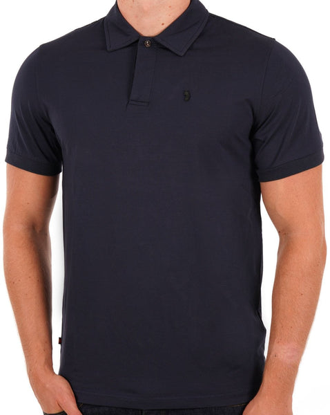 Luke Hong Kong Jersey Polo Dark Navy