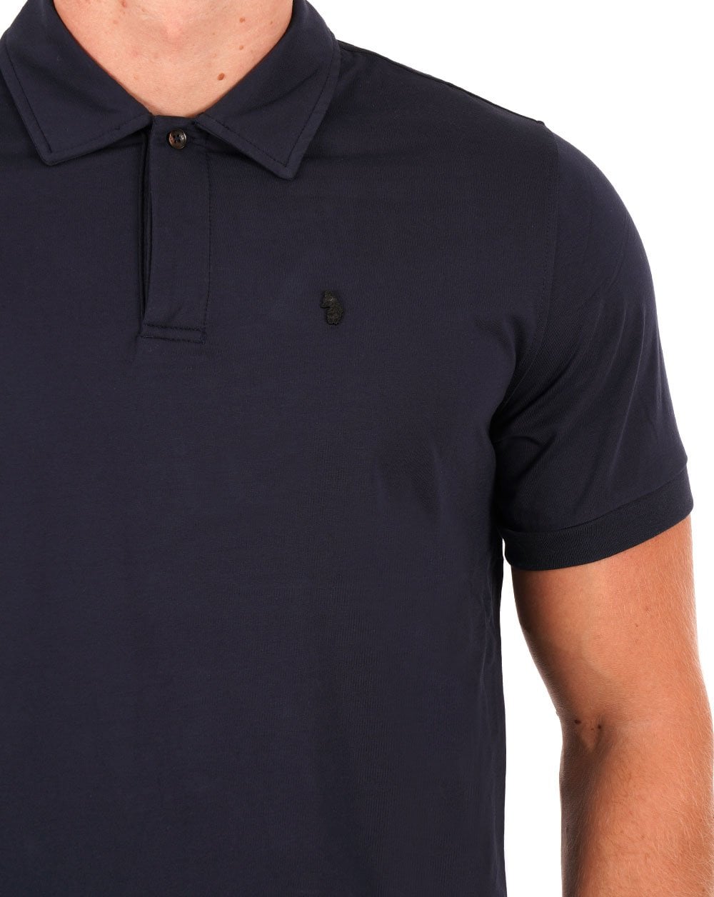 Luke Hong Kong Jersey Polo Dark Navy