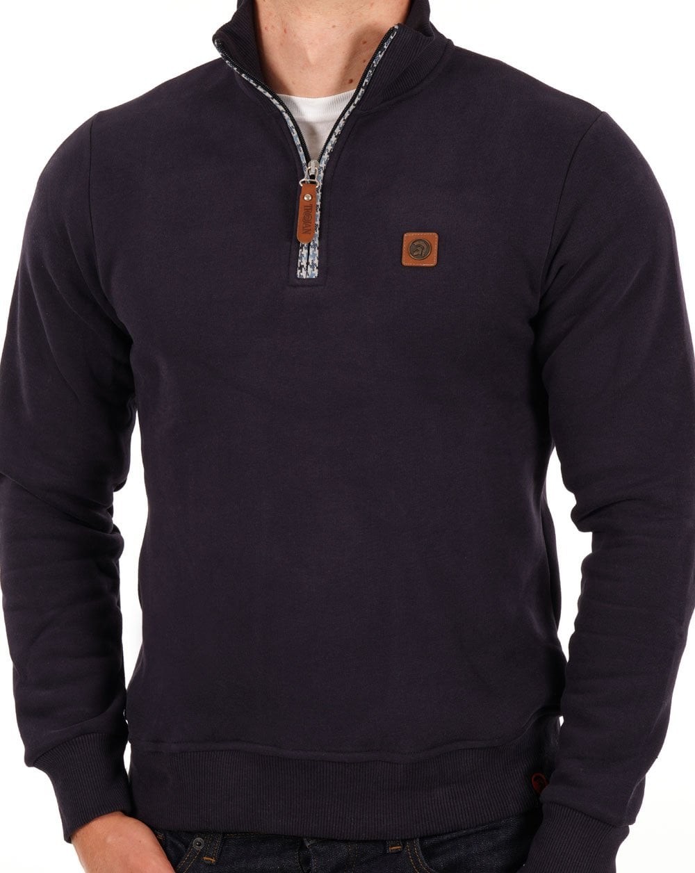 Trojan 1/4 Zip Sweatshirt Navy