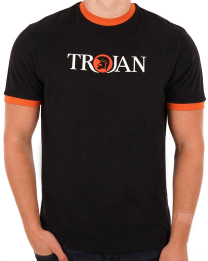 Trojan Helmet Logo T-shirt Black