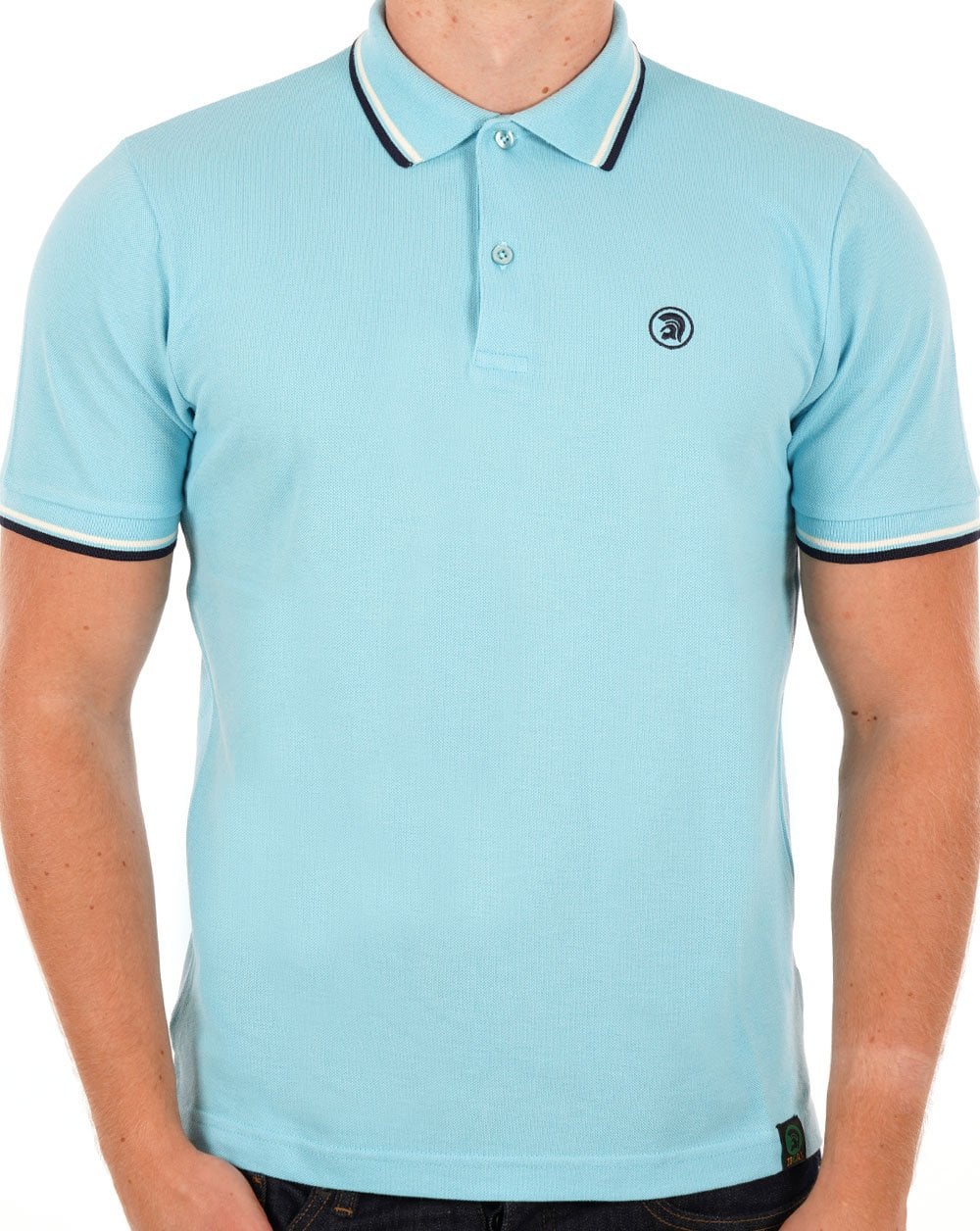 Trojan Twin Tipped Pique Polo Mint