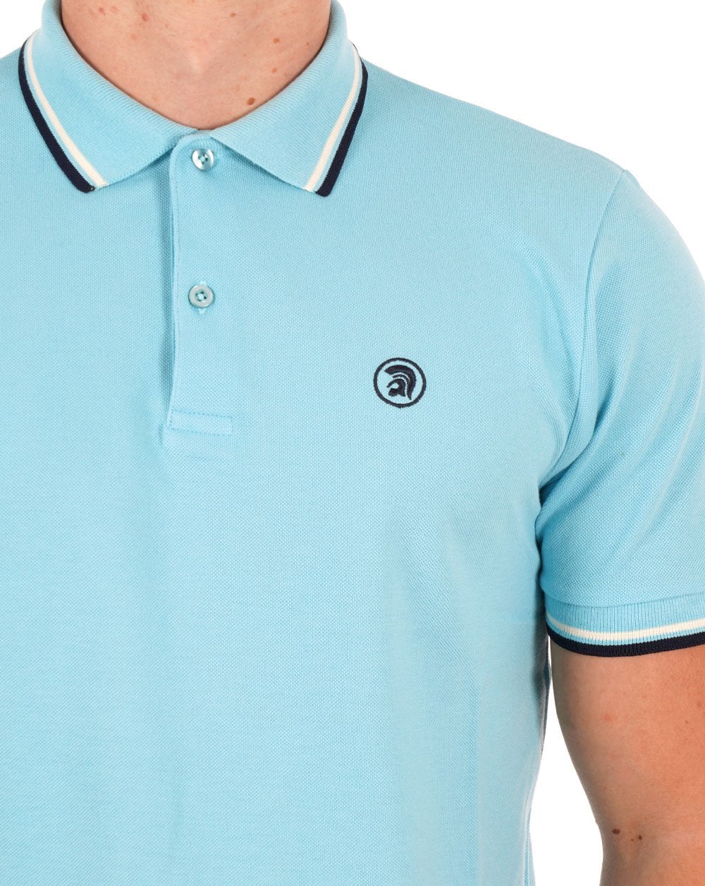 Trojan Twin Tipped Pique Polo Mint