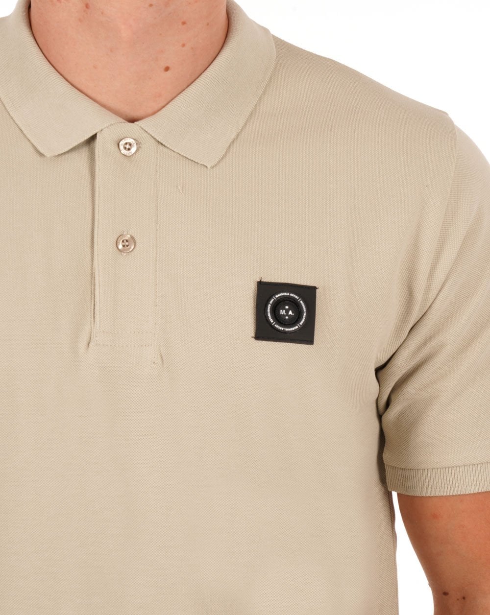 Marshall Artist Siren Polo Shirt Stone