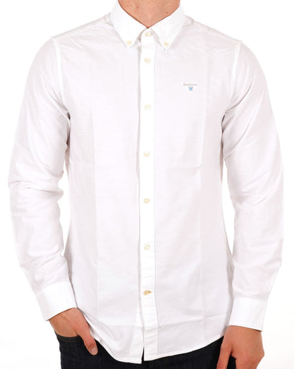 Barbour Oxtown Long Sleeve Shirt White