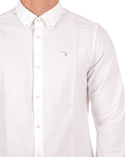 Barbour Oxtown Long Sleeve Shirt White