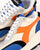 Diadora RACE NYL Trainer Off White/Snorkel Blue