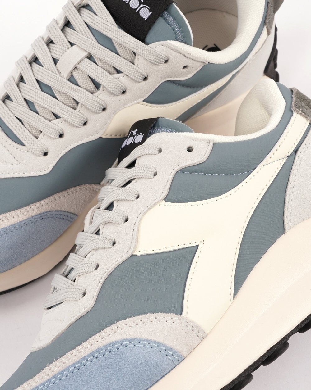 Diadora RACE NYL Trainer Blue/Grey