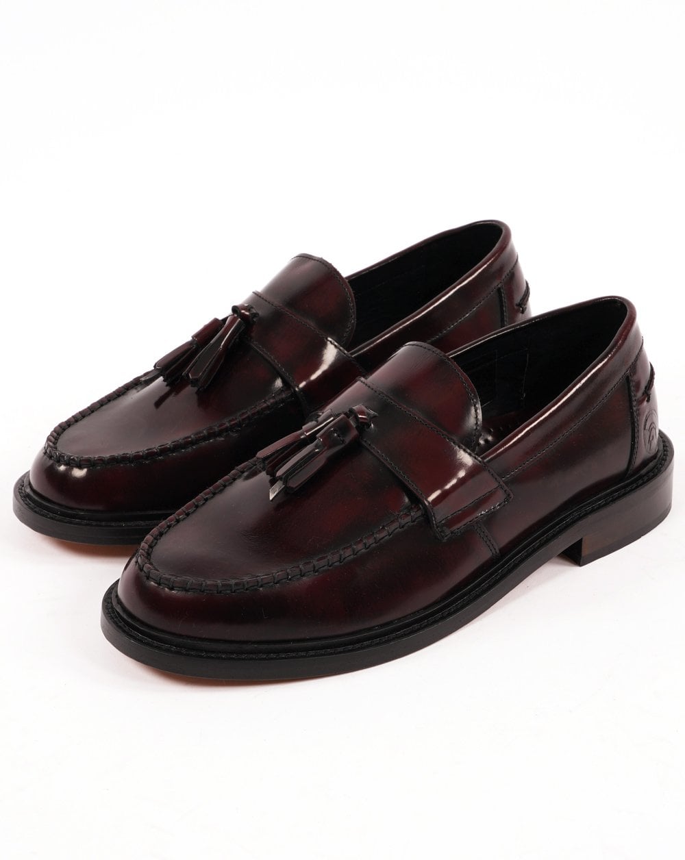 Trojan Duke Tassel Loafer Oxblood