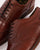 Barbour Isham Brogue Shoe Mahogany