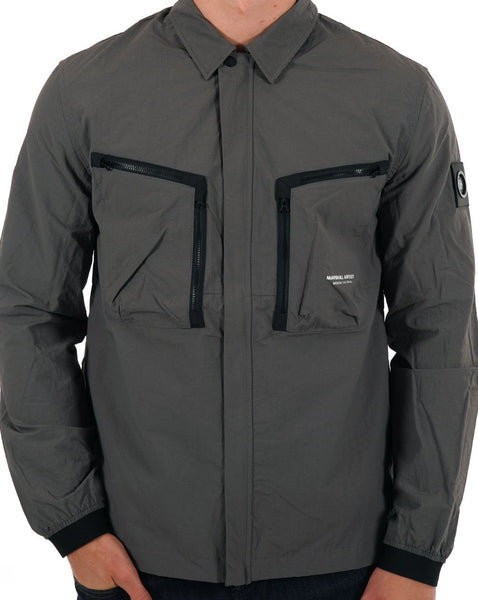 Marshall Artist Compressa Overshirt Grey