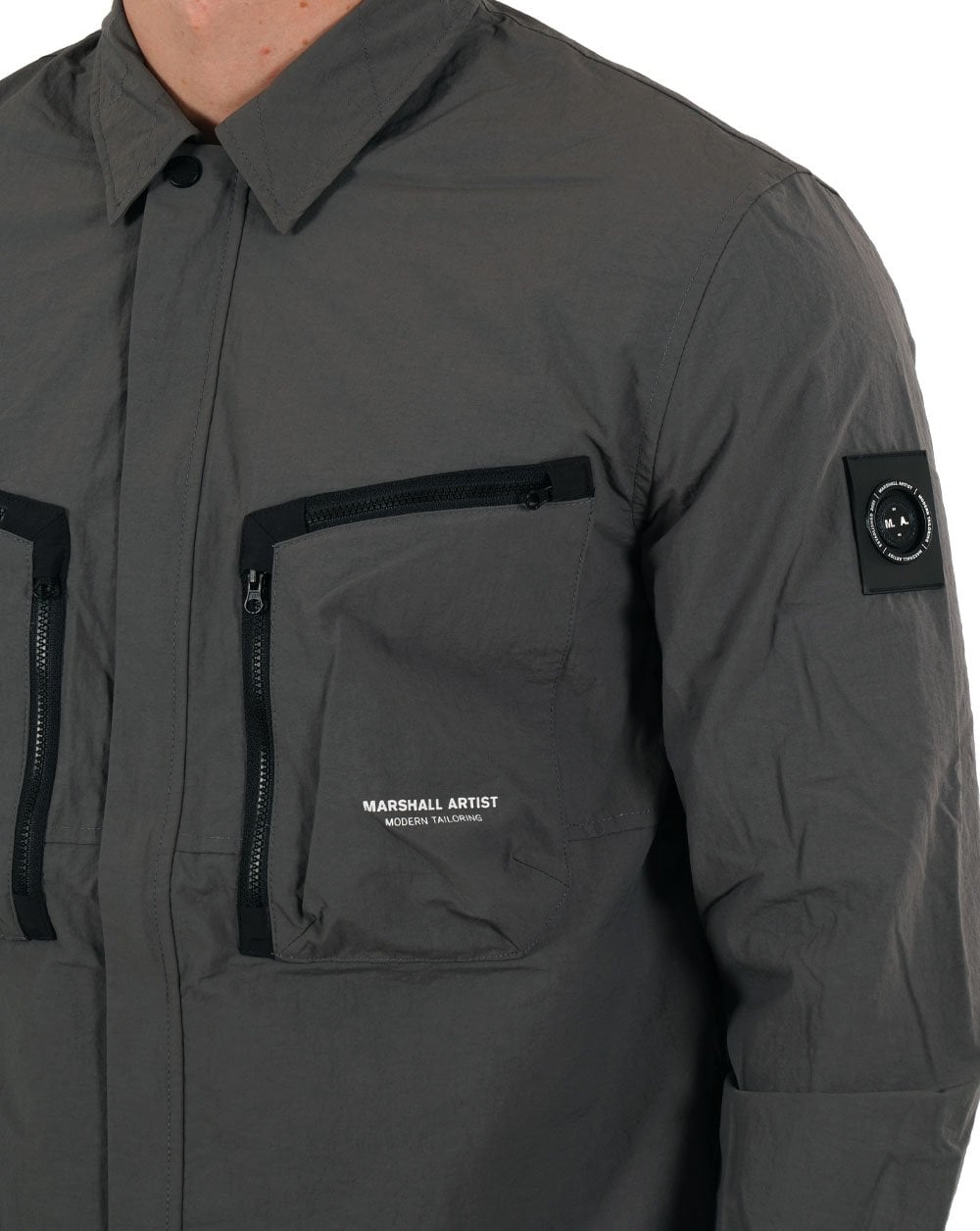 Marshall Artist Compressa Overshirt Grey