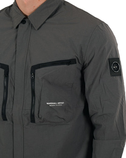 Marshall Artist Compressa Overshirt Grey