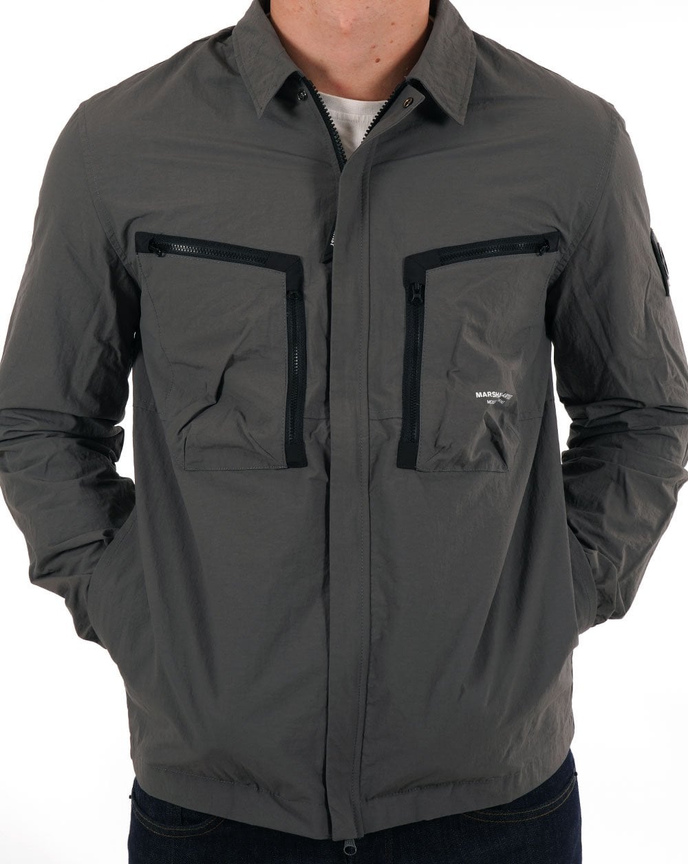 Marshall Artist Compressa Overshirt Grey
