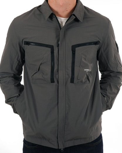 Marshall Artist Compressa Overshirt Grey
