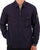 Marshall Artist Krinkle Nylon Pocket Overshirt Navy
