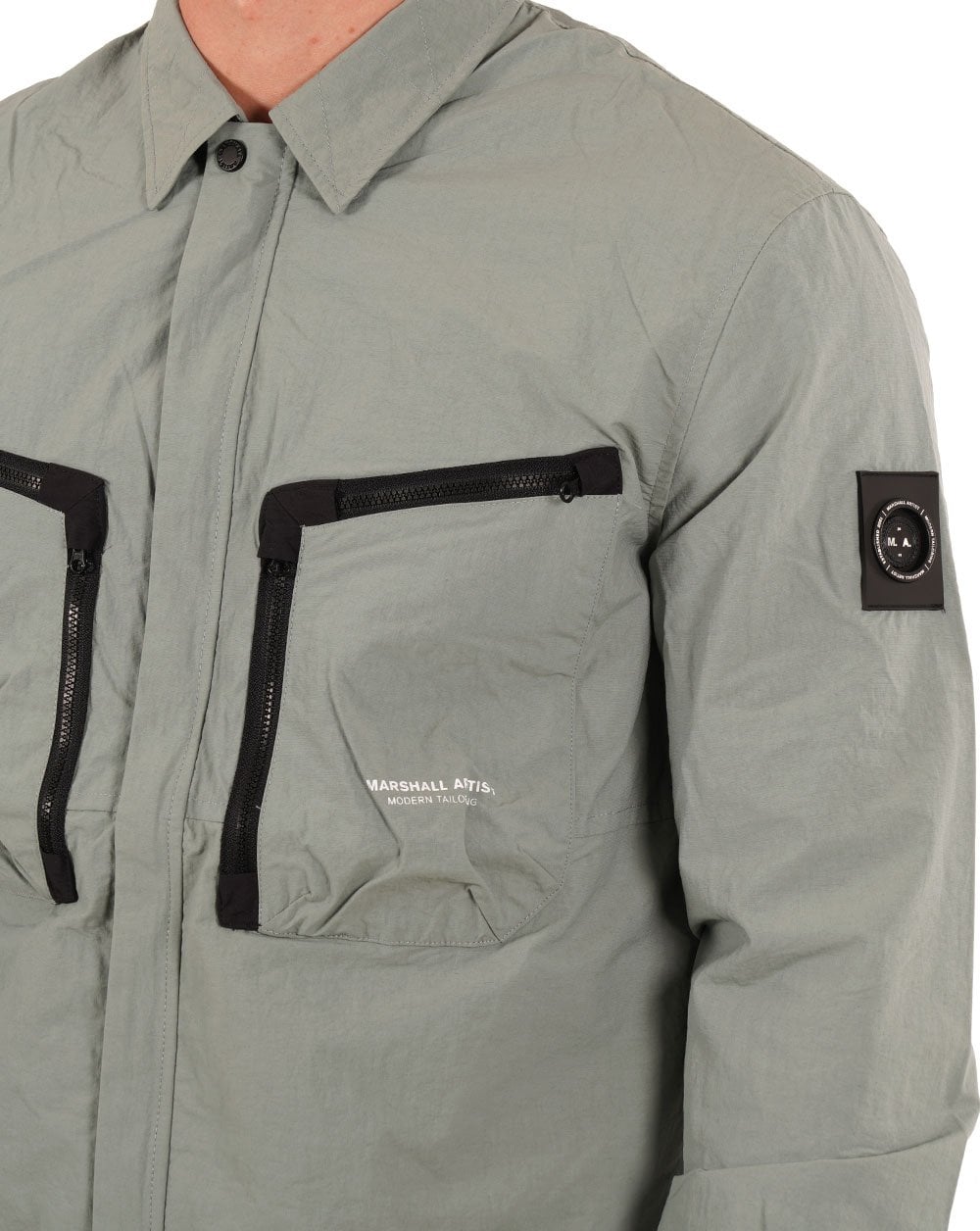 Marshall Artist Compressa Overshirt Oxide Green