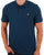 Lyle & Scott Grid Texture Polo Shirt Apres Navy