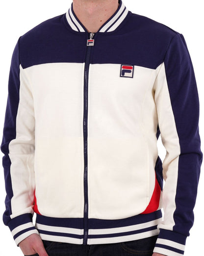 Fila Vintage Tiebreak Track Top Gardenia