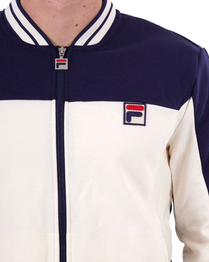 Fila Vintage Tiebreak Track Top Gardenia