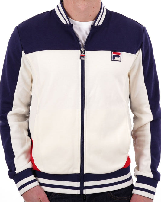 Fila Vintage Tiebreak Track Top Gardenia