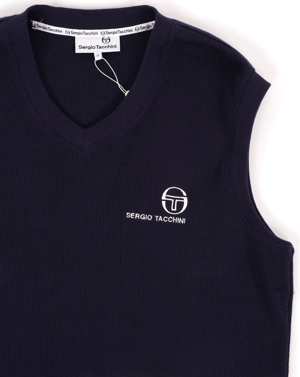 Sergio Tacchini waffle Tank Top Navy