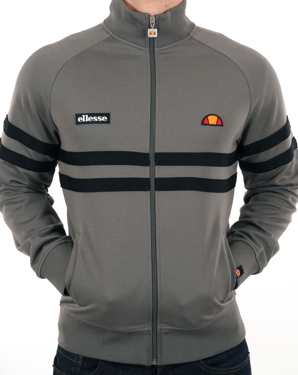 Ellesse Rimini Track Top Grey/Black