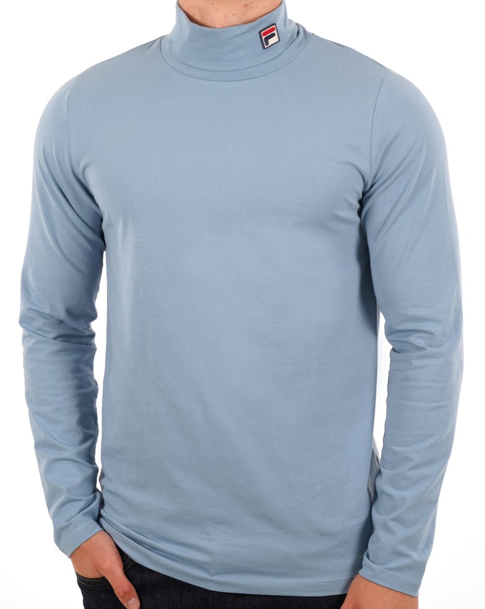 Fila Vintage 80scc Roll Neck Light Blue