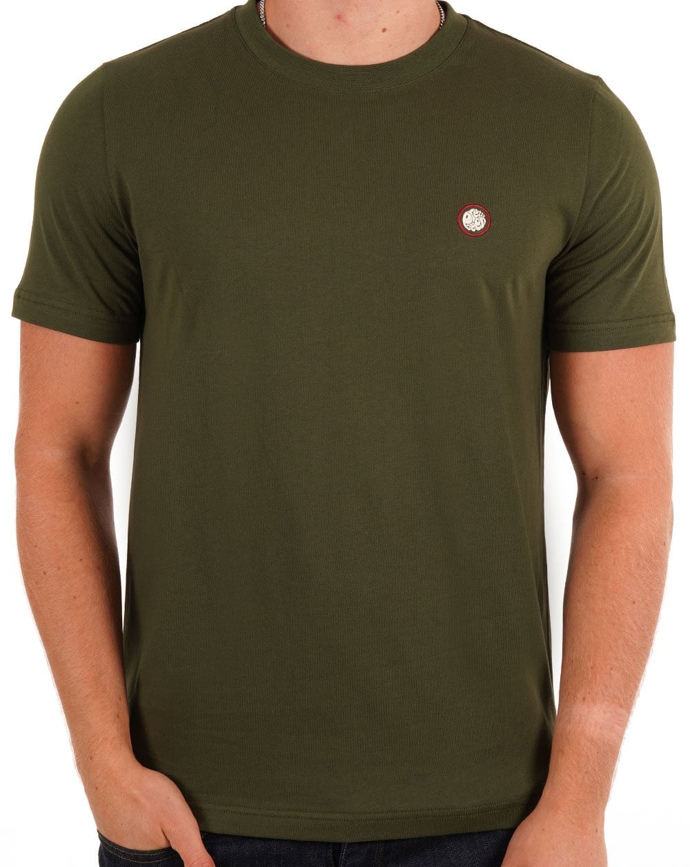 Pretty Green Mitchell T-shirt Dark Green