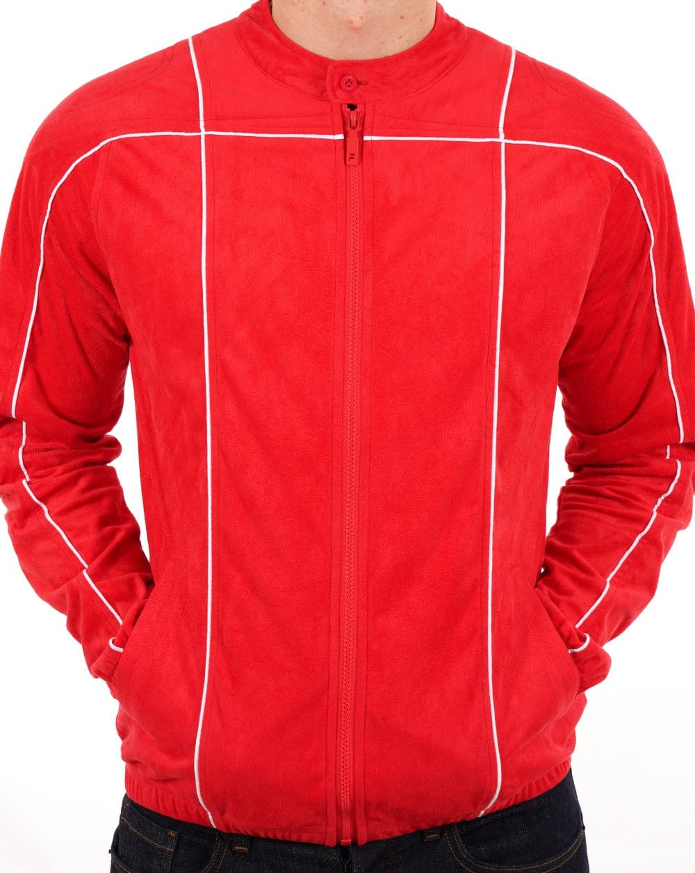 Fila Vintage Terrinda Track Top Red/White