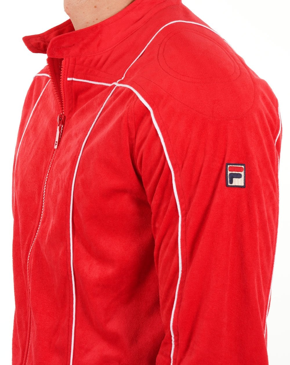 Fila Vintage Terrinda Track Top Red/White