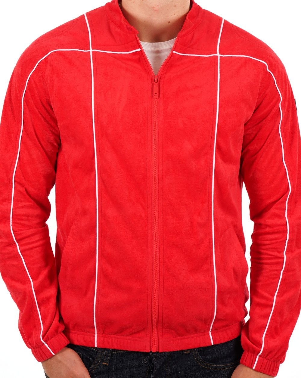 Fila Vintage Terrinda Track Top Red/White