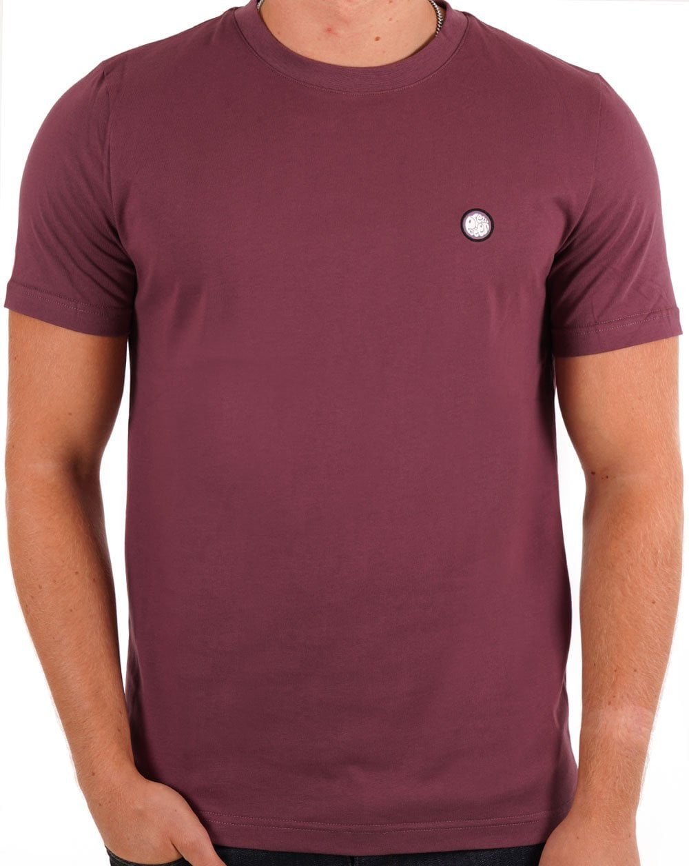 Pretty Green Mitchell T-shirt Purple