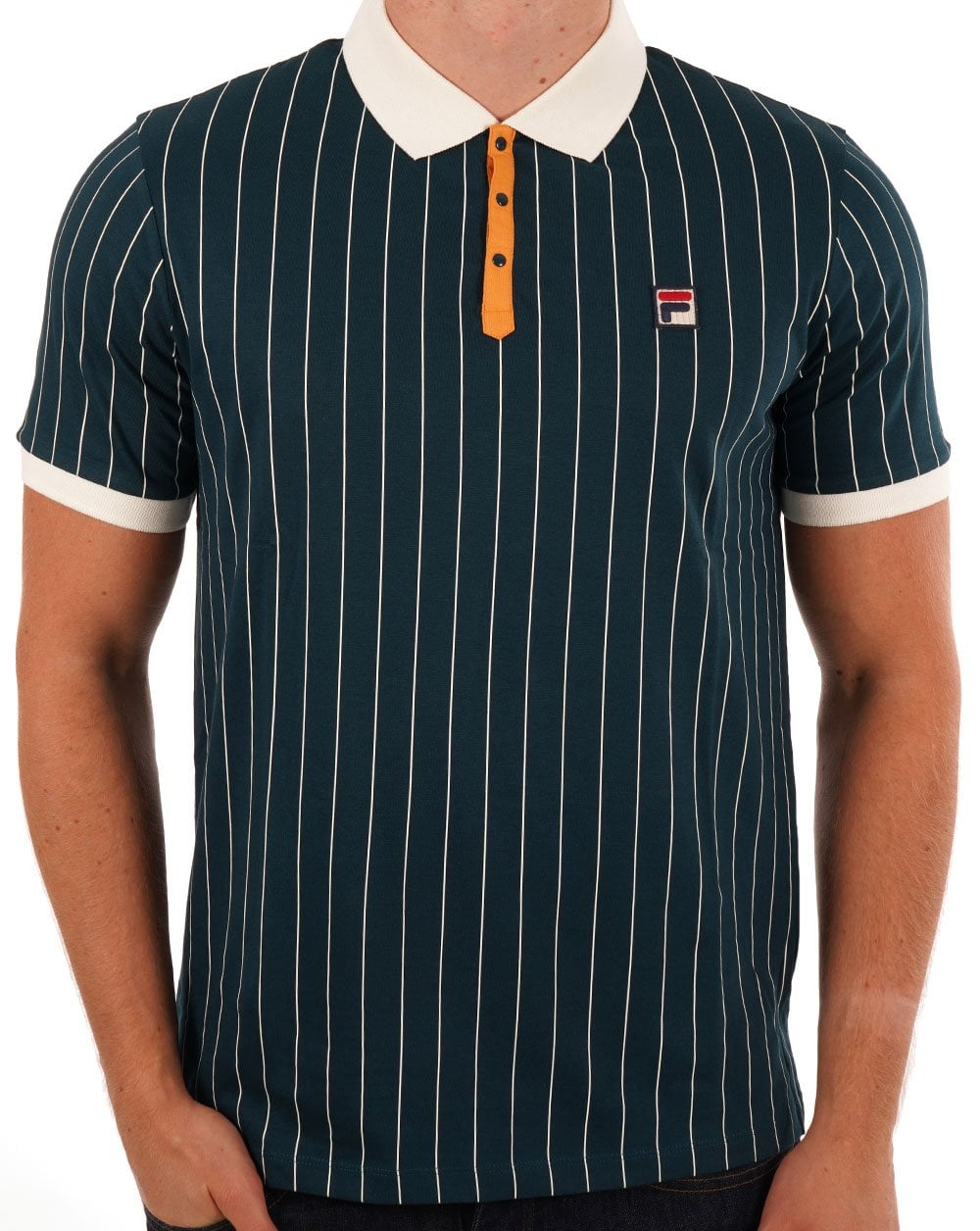 Fila Vintage BB1 Polo Shirt Green