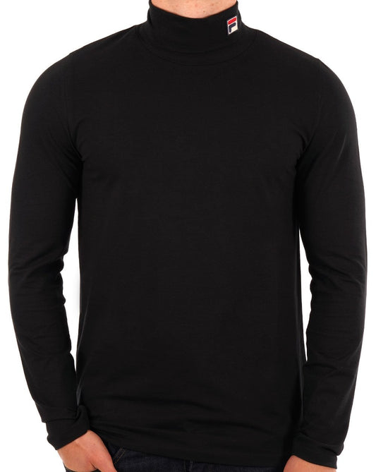 Fila Vintage Roll Neck Black