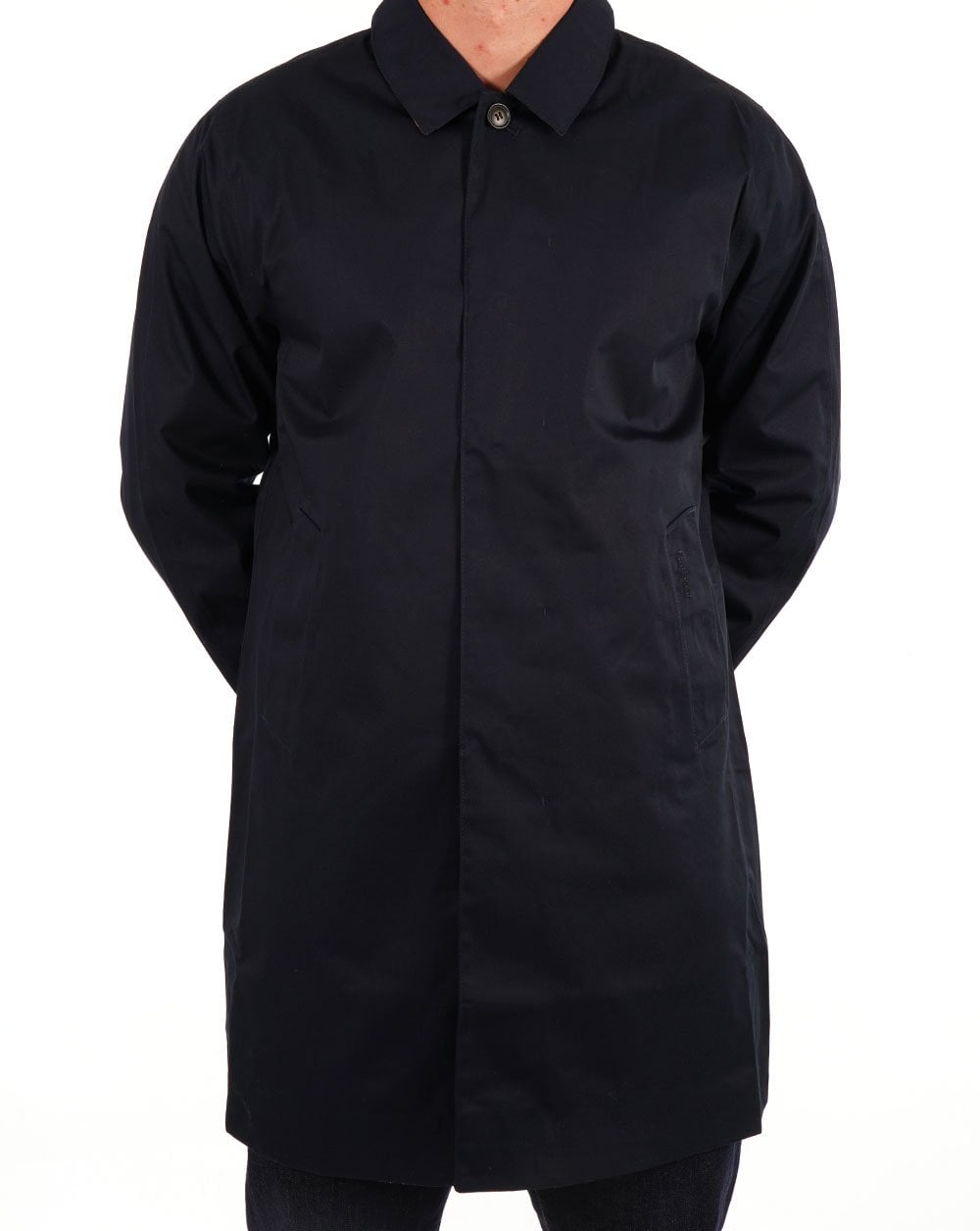 Barbour Lorden Waterproof Mac Navy