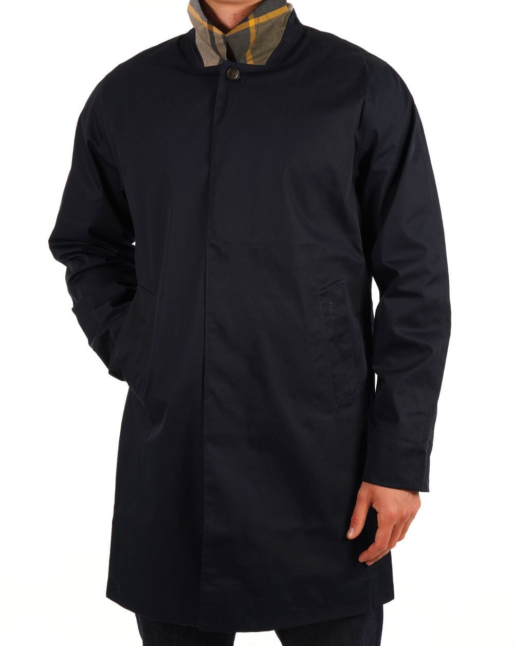 Barbour Lorden Waterproof Mac Navy