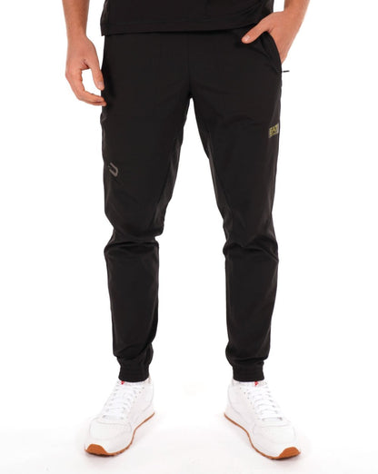 EA7 Ventus 7 Box Logo Track Pants Black